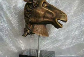 抽象十二生肖銅雕塑 店門口彩繪雕塑 步行街擺件