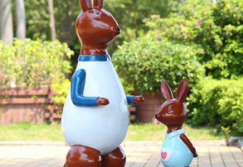 售樓處玻璃鋼袋鼠雕塑 商業街仿真雕塑 動物擺件