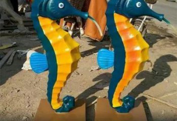 風景區玻璃鋼海馬雕塑 售樓處廣場雕塑 仿古擺件