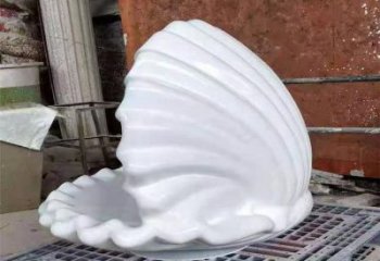 庭院貝殼雕塑 城市古銅色雕塑 音樂(lè)小品