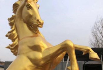 店門口銅駿馬雕塑 創意景觀雕塑 仿真擺件