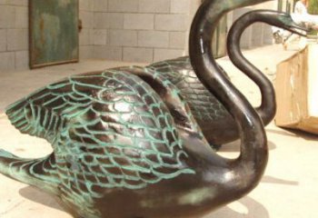 鴨子雕塑廠家，仿真動物， 公園廣場街頭擺件 (2)