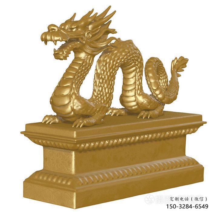 龍形銅雕塑，鑄銅工藝，大型動物雕塑制造商 (1)