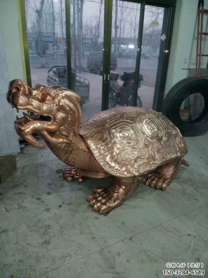抽象烏龜雕塑 店門口彩繪雕塑 步行街擺件