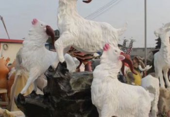綿羊雕塑廠，動(dòng)物景觀，廣場園林小品