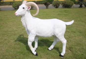 仿真綿羊雕塑廠家，動(dòng)物景觀，廣場園林小品