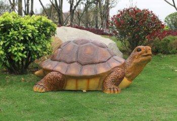 仿古海龜?shù)袼?庭院彩繪雕塑 田間小品