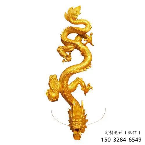 定價大型龍頭雕塑，鑄銅動物雕塑，房地產(chǎn)售樓處擺件