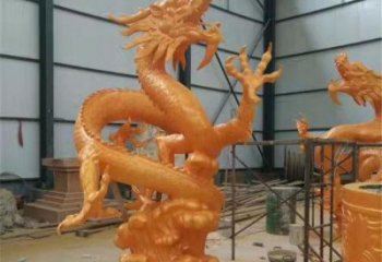 生產(chǎn)龍頭雕塑，鑄銅動(dòng)物雕塑，房地產(chǎn)售樓處擺件