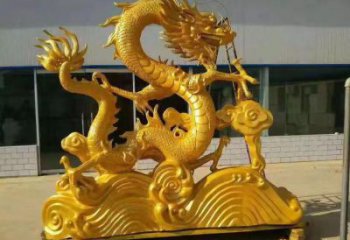 提供大型龍頭雕塑，鑄銅動物雕塑，房地產(chǎn)售樓處擺件