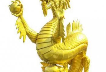 預定龍頭雕塑，鑄銅動物雕塑，房地產售樓處擺件