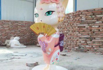 風景區狐貍雕塑廠家 售樓處廣場雕塑 仿古擺件