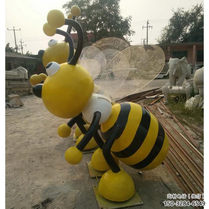 風景區蜜蜂雕塑 售樓處廣場雕塑 仿古擺件