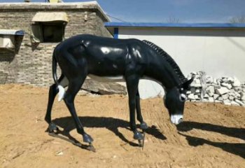 廣場毛驢雕塑 公園仿真雕塑 抽象擺件