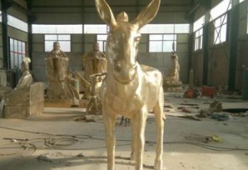 水景毛驢雕塑廠家 風景區幾何雕塑 廣場小品