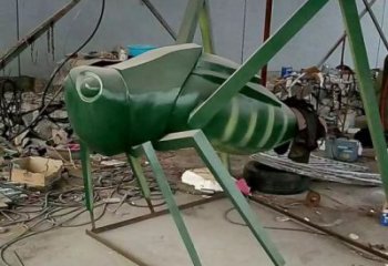 廣場蟈蟈雕塑 公園仿真雕塑 抽象擺件