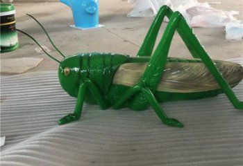 抽象蟈蟈雕塑 店門口彩繪雕塑 步行街擺件