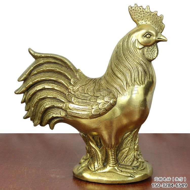 操場(chǎng)小雞雕塑，公園主題，鍍銅工藝