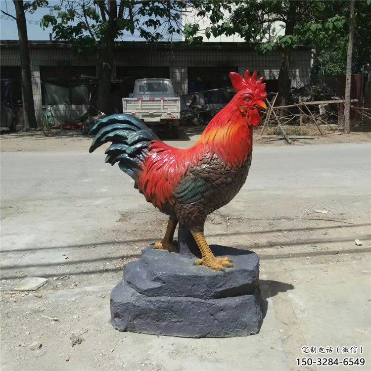 醫(yī)院小雞雕塑，景觀藝術(shù)，抽象工藝