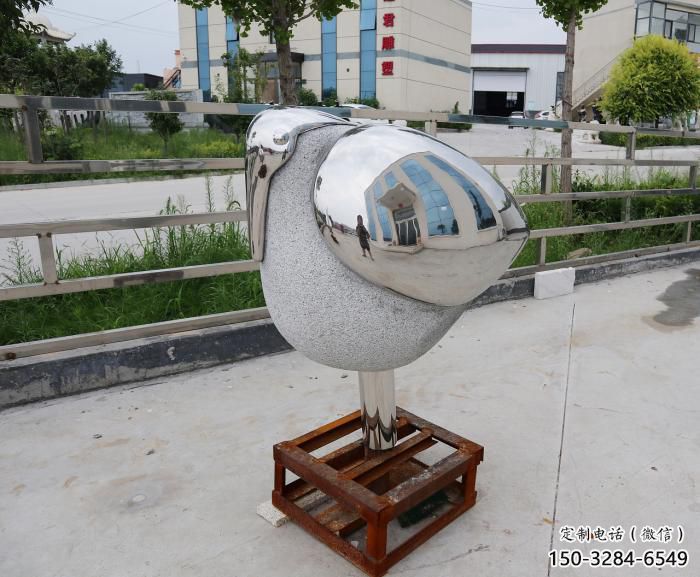 園林鳥類雕塑，文化標(biāo)識，仿真工藝