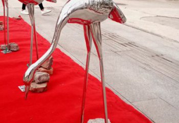 大型白鶴雕塑 門口創意雕塑 售樓處小品