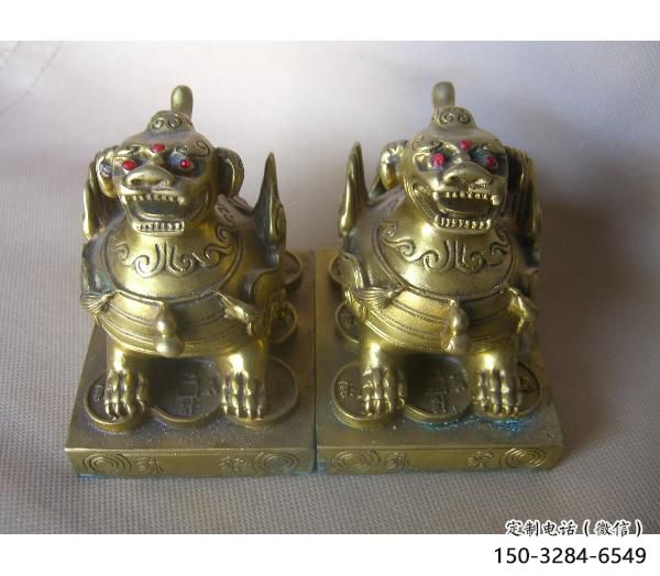 農(nóng)村貔貅雕塑，鏤空海洋雕塑，抽象效果