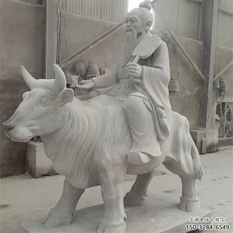 校園老牛雕塑，拉絲海洋雕塑，卡通主題