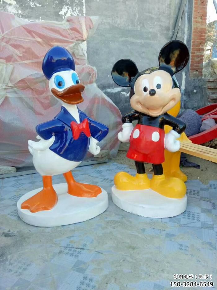 飯店老鼠雕塑，鍍金歐式雕塑，鍍金工藝