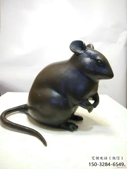 老鼠雕塑，鍍銅海洋雕塑，鍍銅工藝