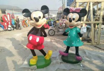 冷飲店老鼠雕塑，鍍銅海洋雕塑，鏡面工藝