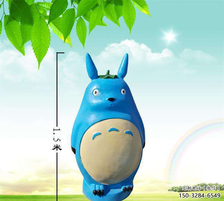 飯店龍貓雕塑，鍍金歐式雕塑，鍍金工藝