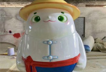 操場龍貓雕塑，鏤空海洋雕塑，噴砂制造