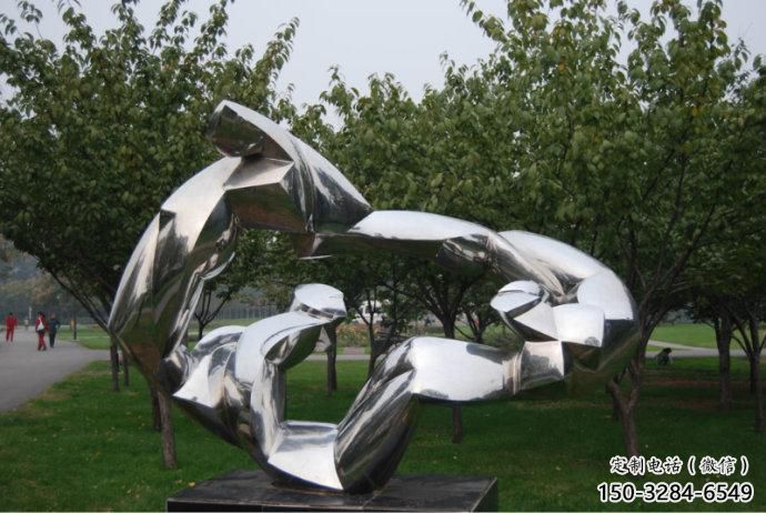 農村獵豹雕塑，仿真動物雕塑，抽象效果