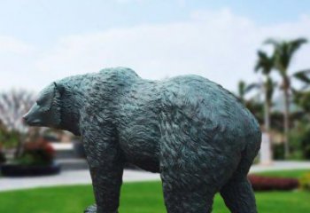 仿真黑熊雕塑 酒店公園雕塑 風景區擺件