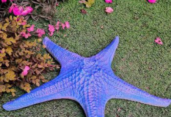 酒店海星雕塑，鍍金歐式雕塑，仿古擺件