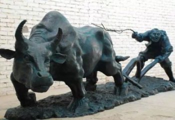 售樓處華爾街牛雕塑 商業街雕塑 動物擺件