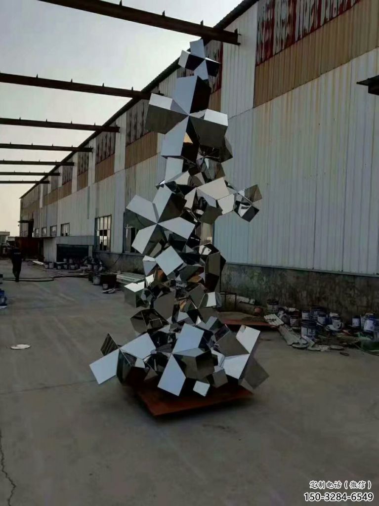 城市景觀石雕塑，網(wǎng)格體育雕塑，古銅效果