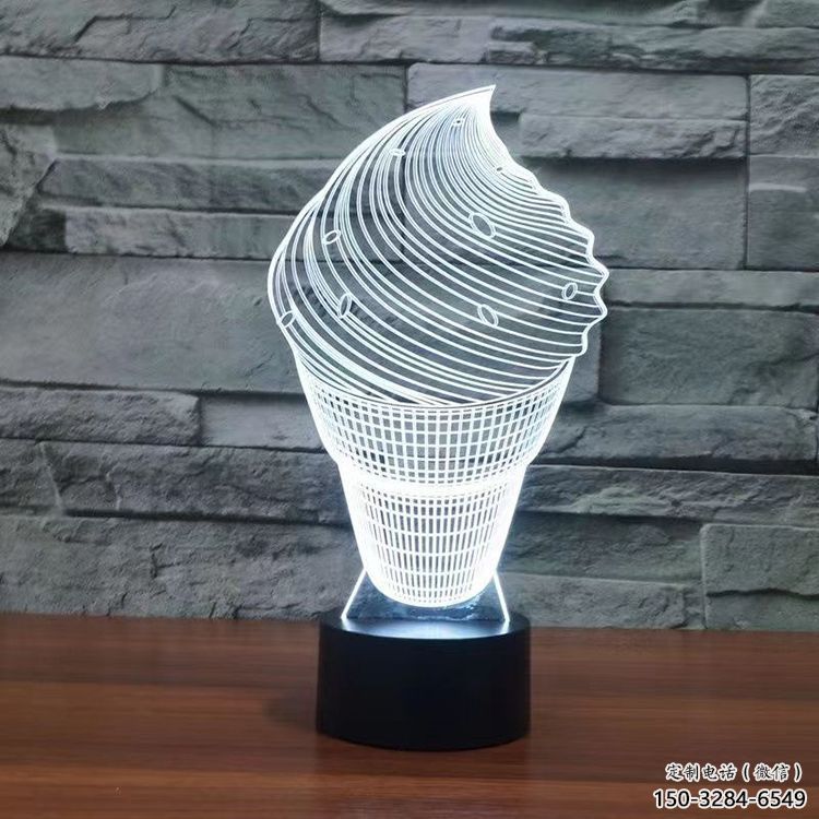 庭院冰淇淋雕塑，鍍金歐式雕塑，網格形式