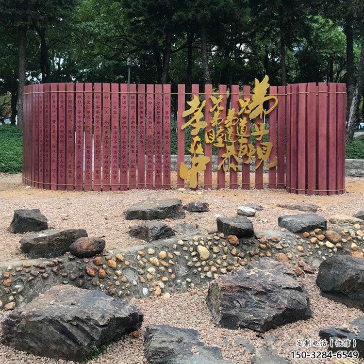 庭院毛筆雕塑，鍍金歐式雕塑，鑄銅形式