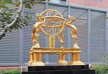 渾天儀雕塑，仿古景觀雕塑，仿古擺件