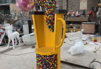 茶壺雕塑，仿古景觀雕塑，仿古擺件