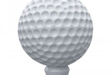 園林保齡球雕塑，噴漆景觀雕塑，體育形式