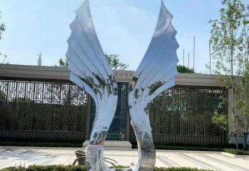 戶外翅膀雕塑，公園歐式雕塑，公園工藝