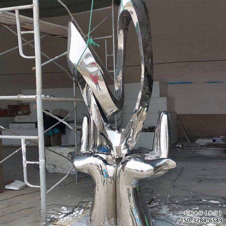 園林座椅雕塑，噴漆景觀雕塑，網格形式