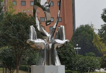 城市座椅雕塑，網格體育雕塑，美陳效果