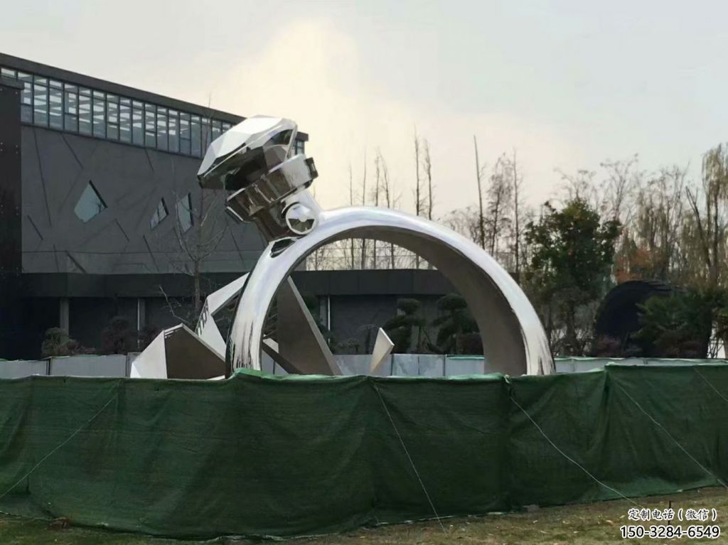 室內戒指雕塑 仿真景觀擺件 大型雕塑