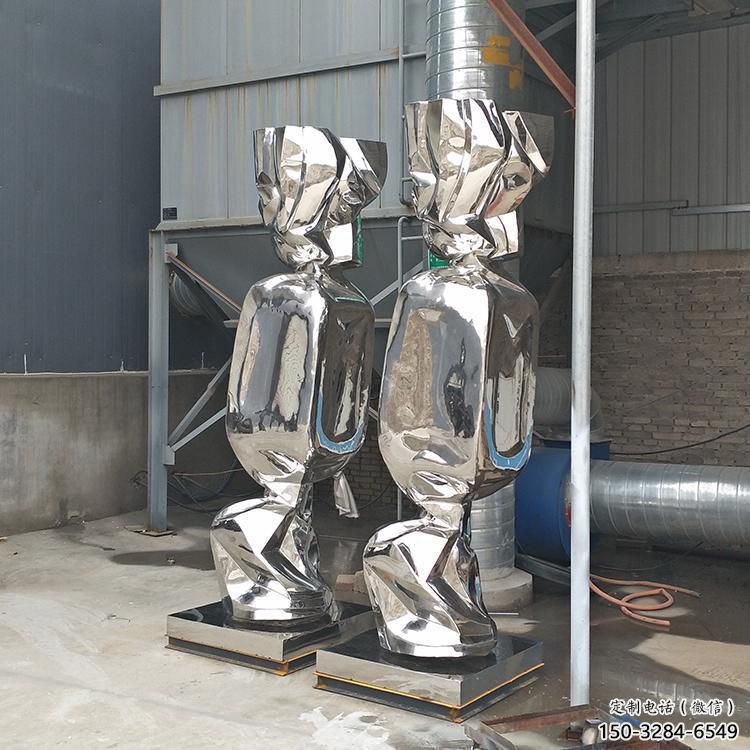 草地糖果雕塑 現(xiàn)代校園小品 大型雕塑