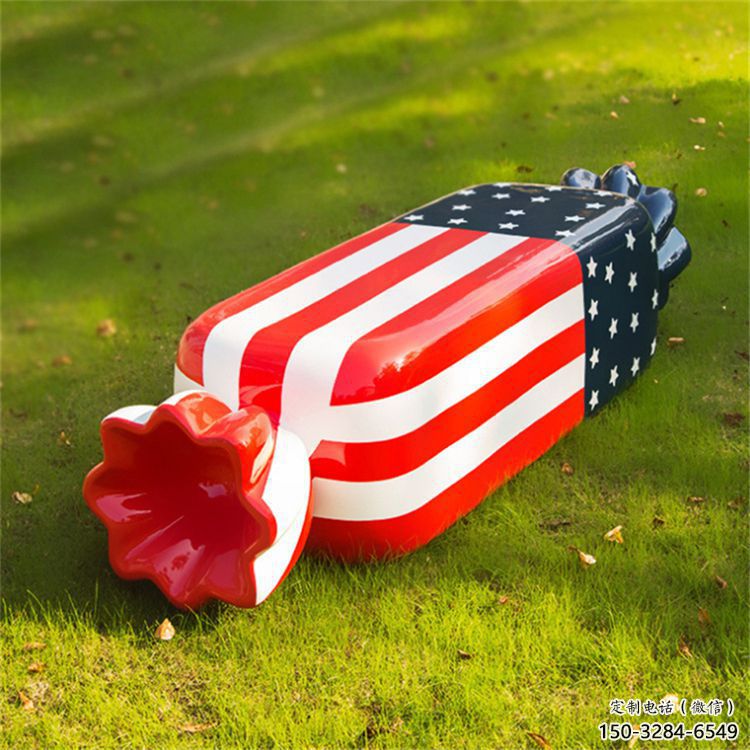 抽象棒棒糖雕塑 啞光景觀小品 室內(nèi)雕塑