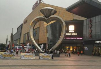 酒店戒指雕塑 景觀美陳小品 現(xiàn)代雕塑