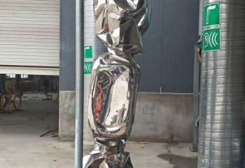 烤漆棒棒糖雕塑 鋼管景觀小品 室內雕塑
